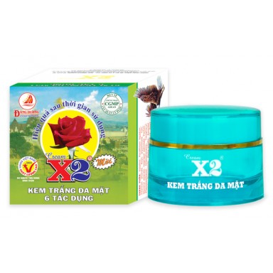 Kem Trắng Da Mặt 6 Tác Dụng X2